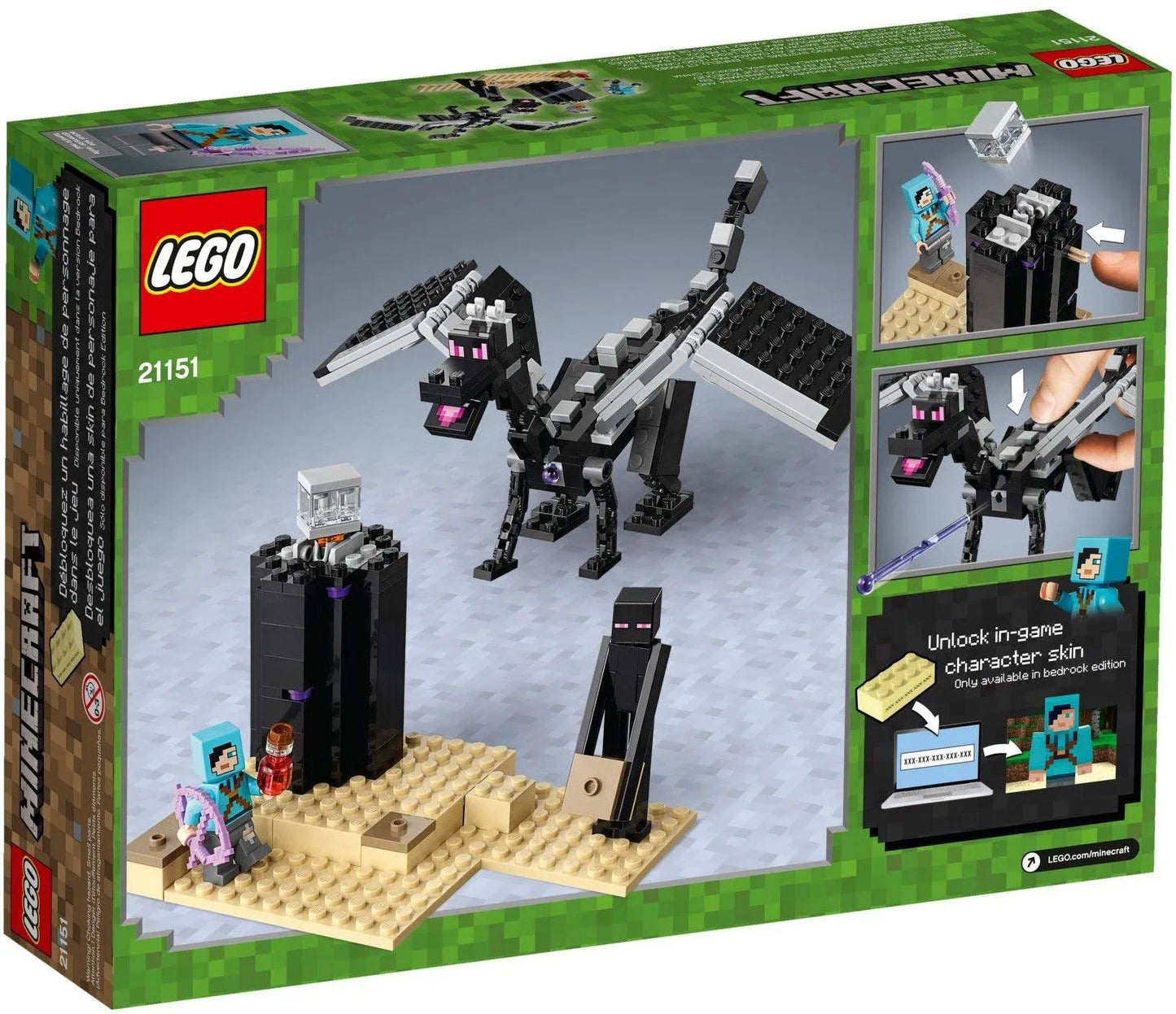 LEGO Het laatste gevecht van Minecraft 21151 Minecraft LEGO MINECRAFT @ 2TTOYS | Official LEGO shop😊🥰 LEGO €. 26.49