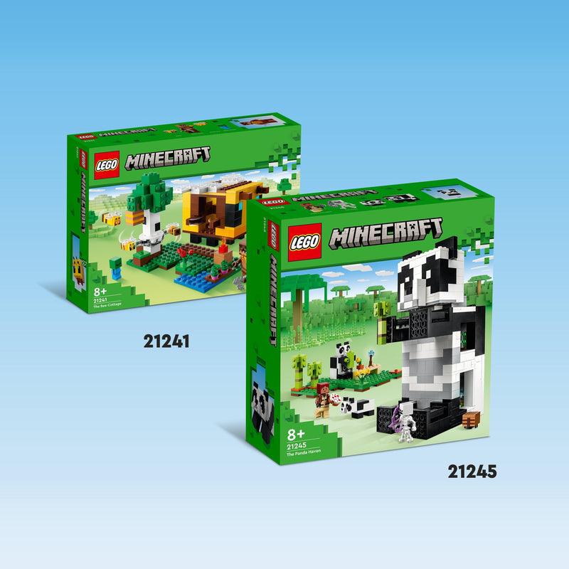 LEGO Het Panda Huis 21245 Minecraft LEGO MINECRAFT @ 2TTOYS | Official LEGO shop😊🥰 LEGO €. 42.48