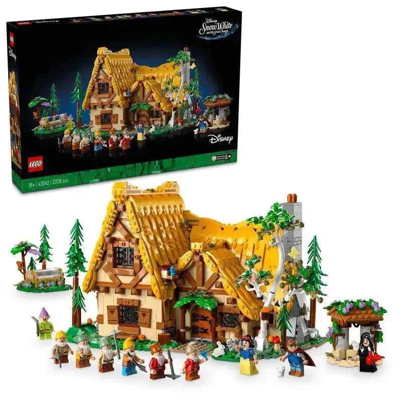 LEGO Huisje van Sneeuwwitje en de zeven dwergen 43242 Disney LEGO DISNEY @ 2TTOYS | Official LEGO shop😊🥰 LEGO €. 224.99