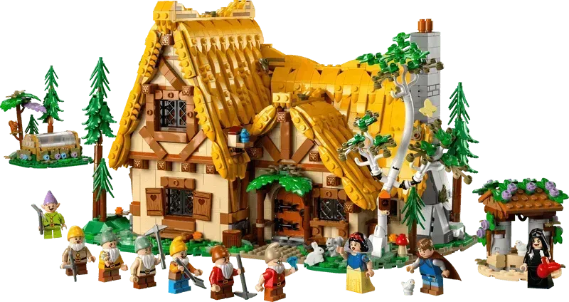 LEGO Huisje van Sneeuwwitje en de zeven dwergen 43242 Disney LEGO DISNEY @ 2TTOYS | Official LEGO shop😊🥰 LEGO €. 224.99