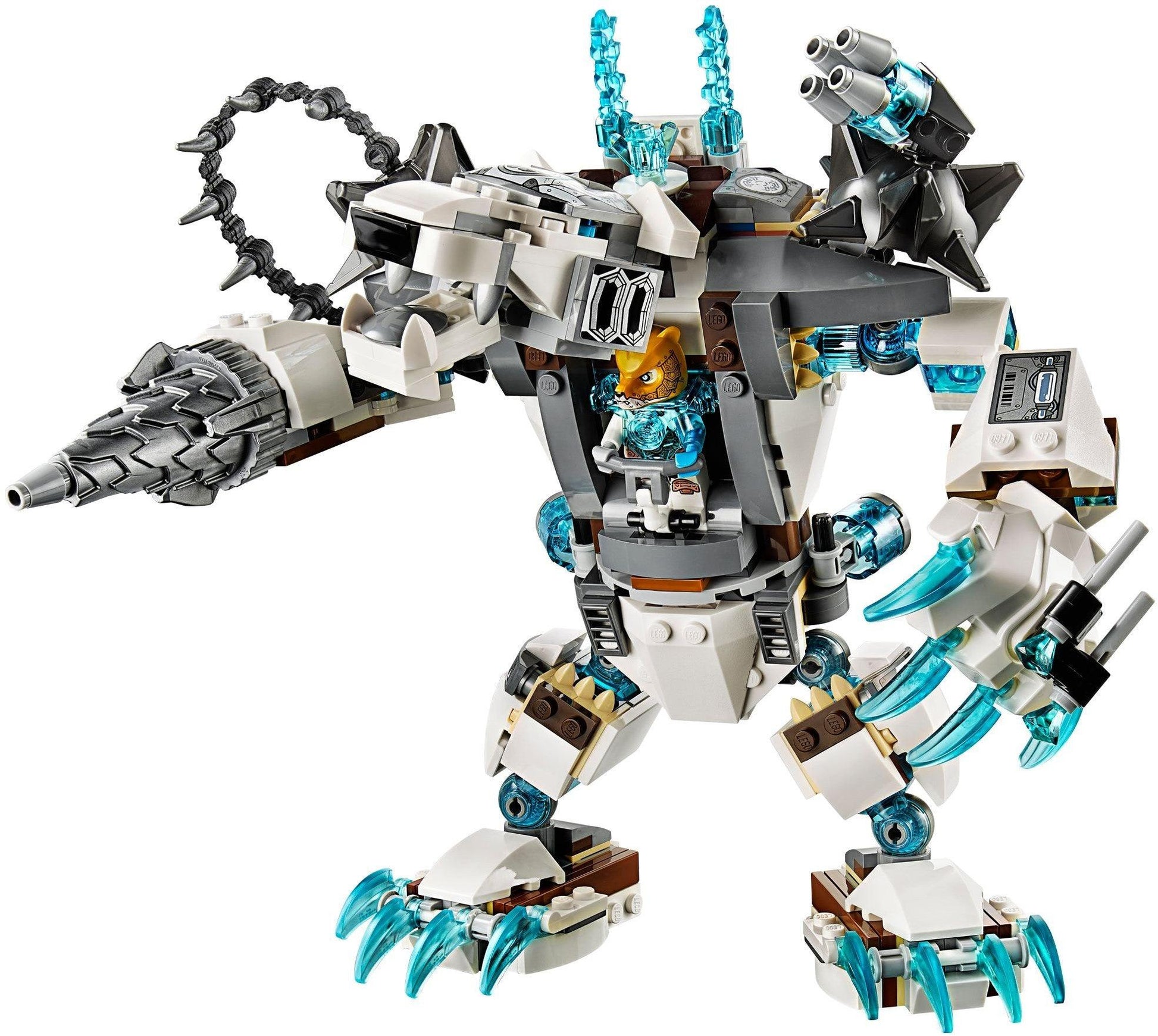 LEGO Icebite's Claw Driller 70223 Chima LEGO Legends of Chima - Fire vs. Ice @ 2TTOYS LEGO €. 49.99