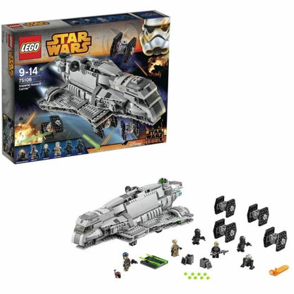 LEGO Imperial Assault Carrier Transport voor TIE Fighters 75106 StarWars LEGO STARWARS @ 2TTOYS | Official LEGO shop😊🥰 LEGO €. 159.99