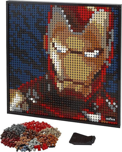 LEGO Iron Man schilderij Marvel Studio 31199 Art (USED) LEGO SUPERHEROES @ 2TTOYS | Official LEGO shop😊🥰 LEGO €. 99.99