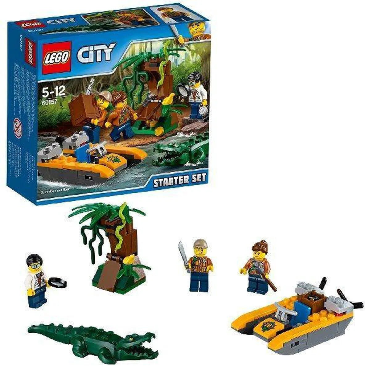 LEGO Jungle Starterset om te ontdekken 60157 City LEGO CITY JUNGLE @ 2TTOYS | Official LEGO shop😊🥰 LEGO €. 9.99