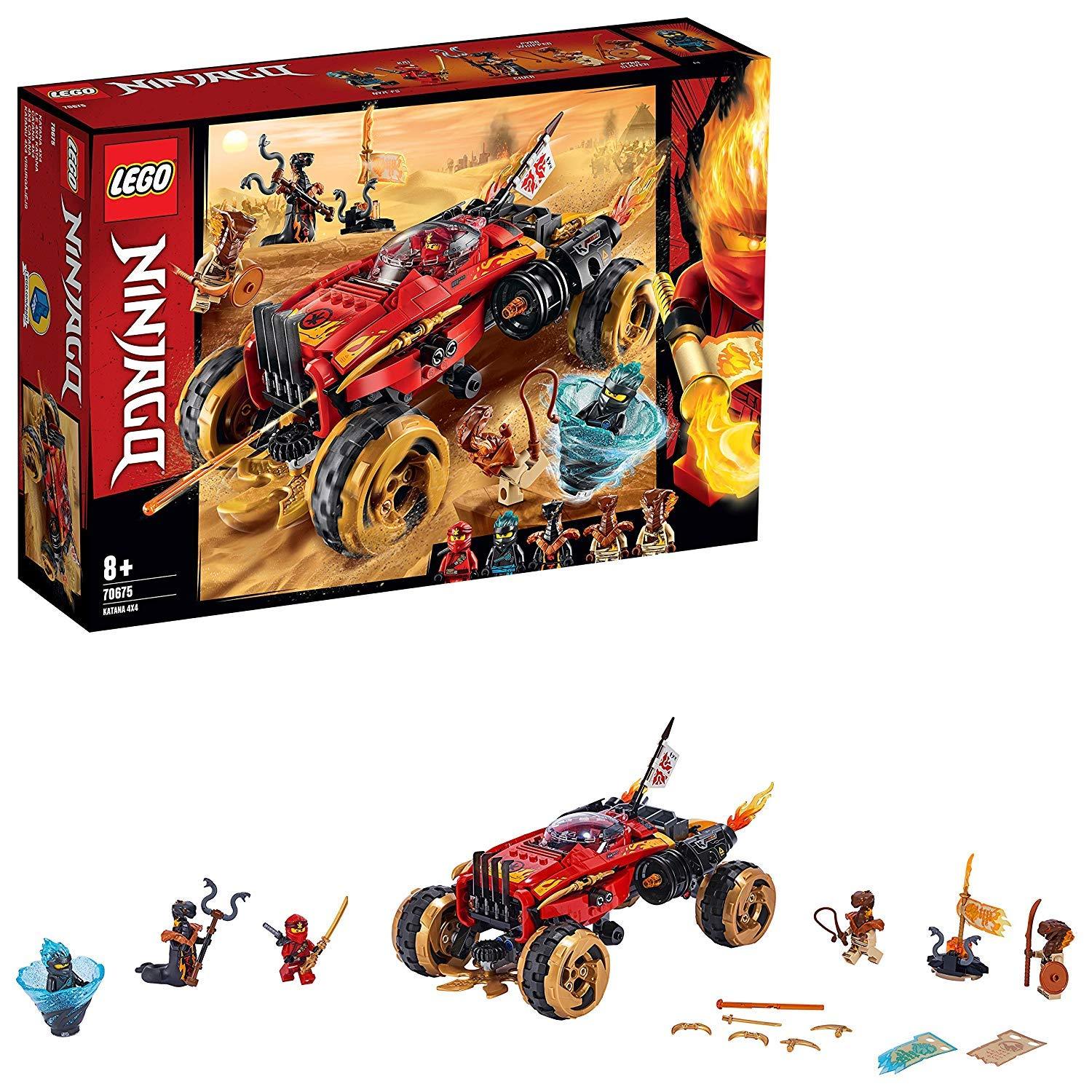 LEGO Katana, hakkende en rammende 4x4 auto 70675 Ninjago LEGO NINJAGO @ 2TTOYS LEGO €. 34.99