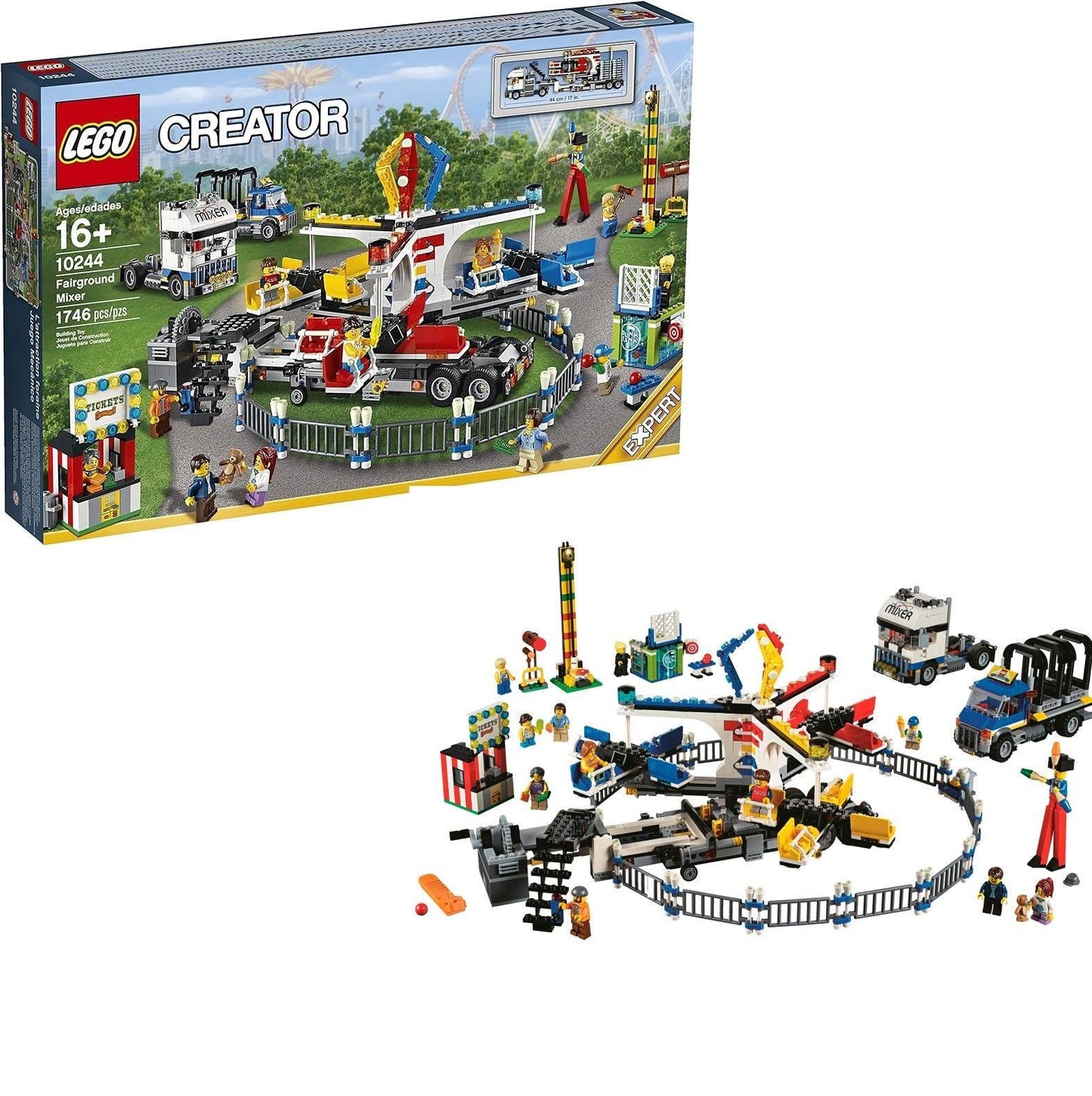 LEGO Kermis attractie 10244 Creator Expert (USED) LEGO CREATOR EXPERT @ 2TTOYS | Official LEGO shop😊🥰 LEGO €. 289.99