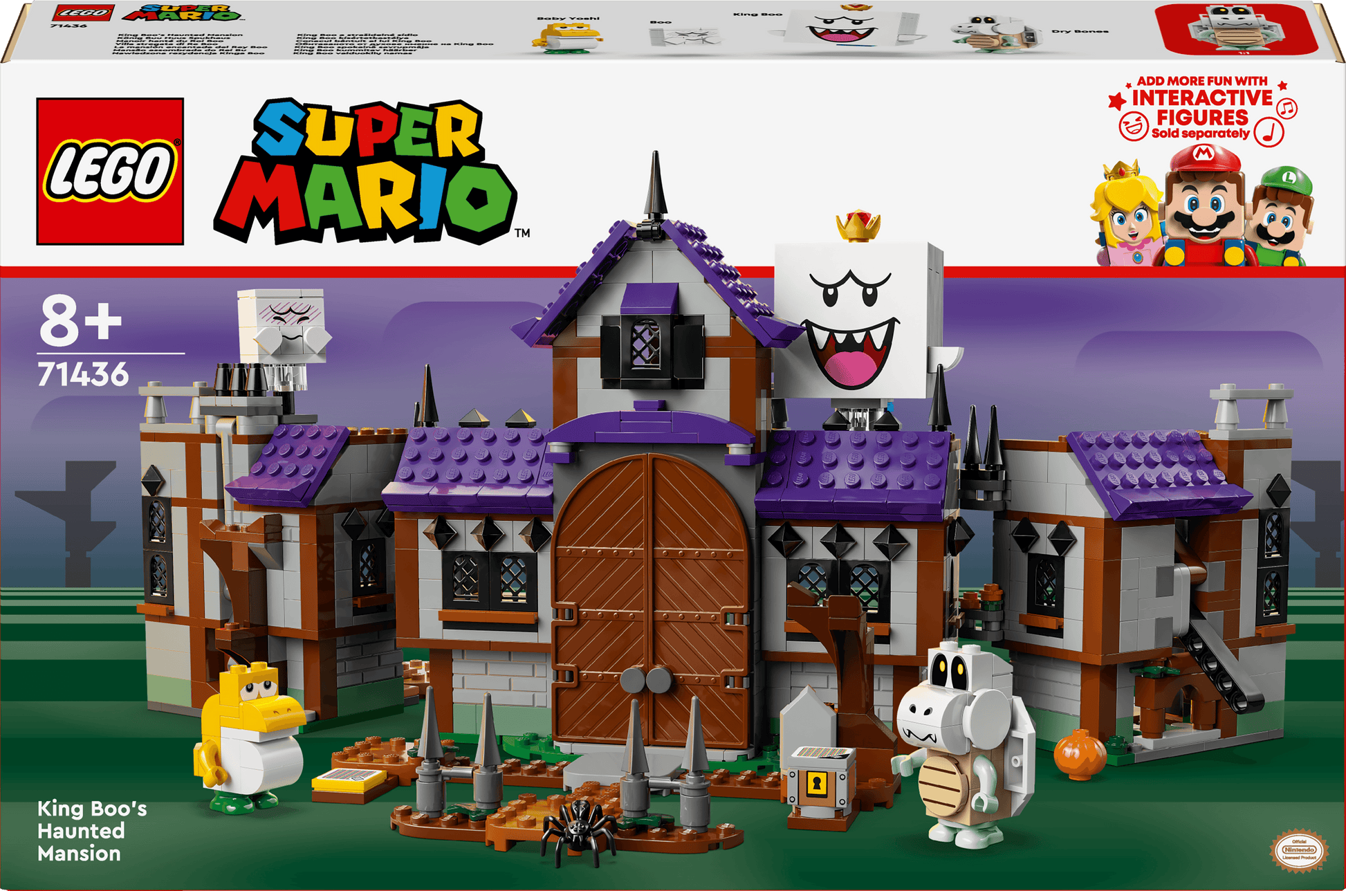 LEGO King Boo's spookhuis 71436 SuperMario (Pre-Order: verwacht augustus) LEGO SUPERMARIO @ 2TTOYS LEGO €. 63.49