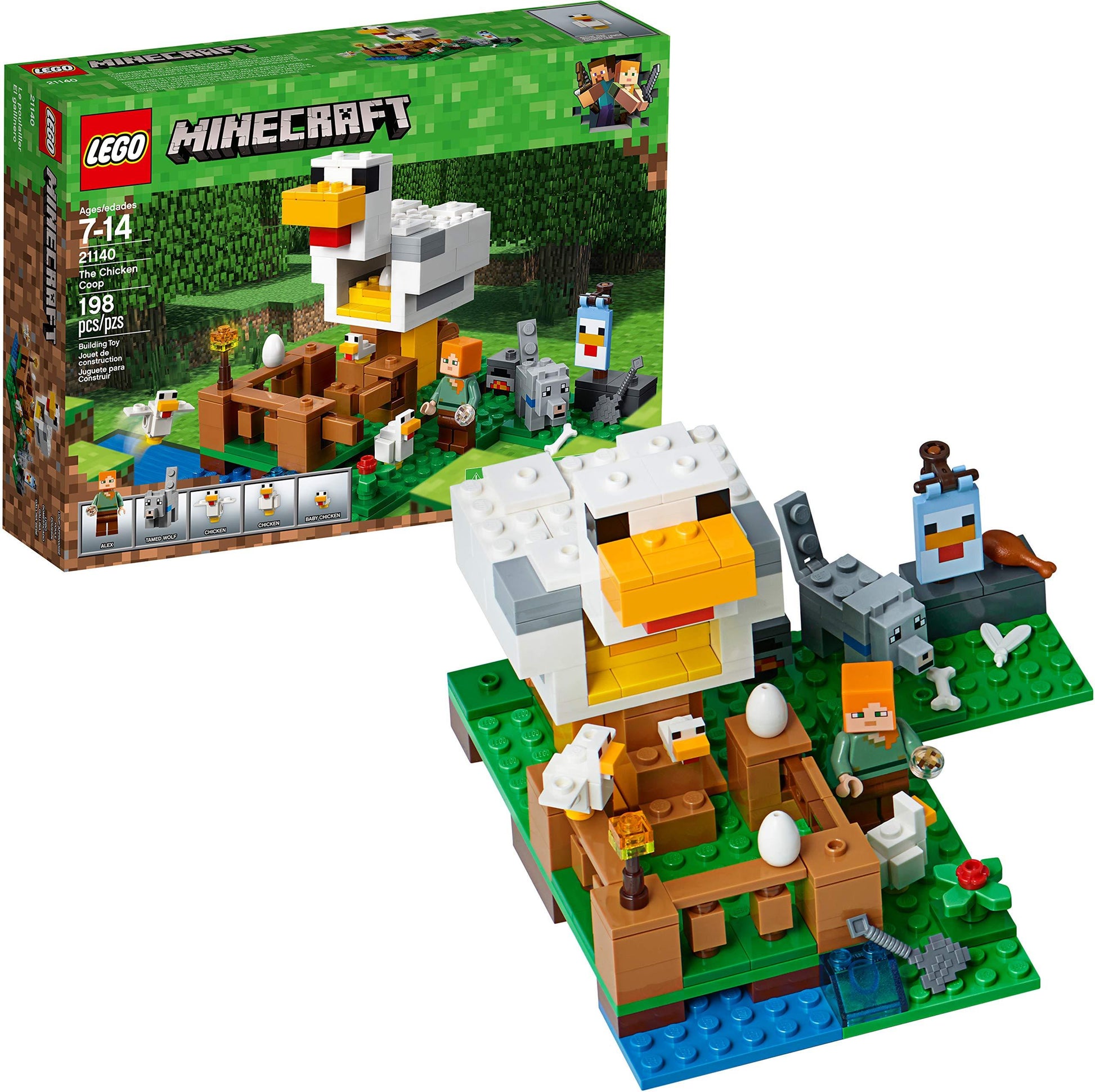 LEGO Kippenhok met kippen 21140 Minecraft LEGO MINECRAFT @ 2TTOYS LEGO €. 25.49