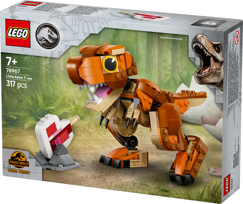 LEGO Kleine eter : T-Rex 76967 Jurassic World (Levering: 1 januari 2025) LEGO Jurassic World @ 2TTOYS | Official LEGO shop😊🥰 LEGO €. 21.49