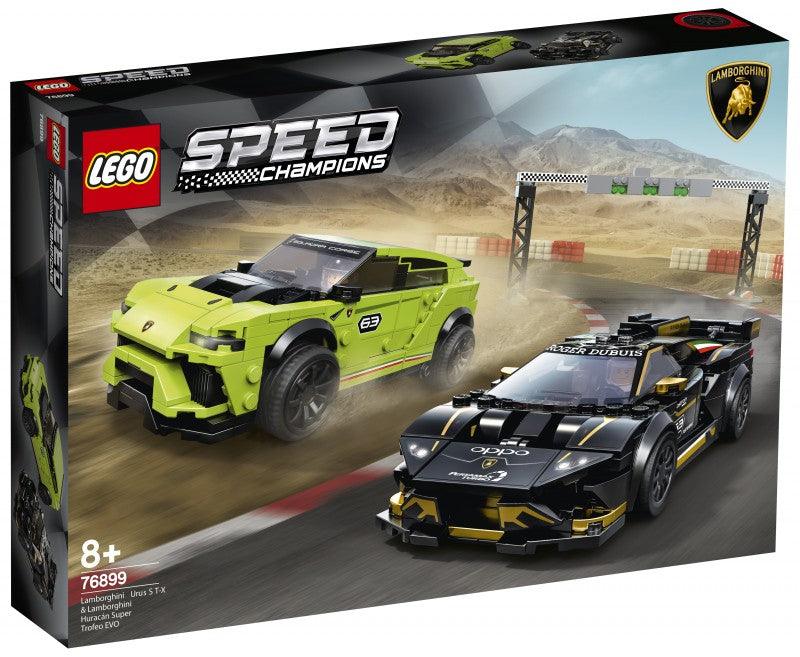 LEGO Lamborghini Huracán & EVO Urus ST-X-1 76899 Speedchampions LEGO SPEEDCHAMPIONS @ 2TTOYS LEGO €. 69.99