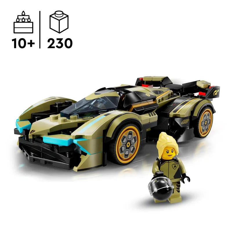 LEGO Lamborghini V12 Vision GT 76923 Speedchampions LEGO SPEEDCHAMPIONS @ 2TTOYS | Official LEGO shop😊🥰 LEGO €. 22.99