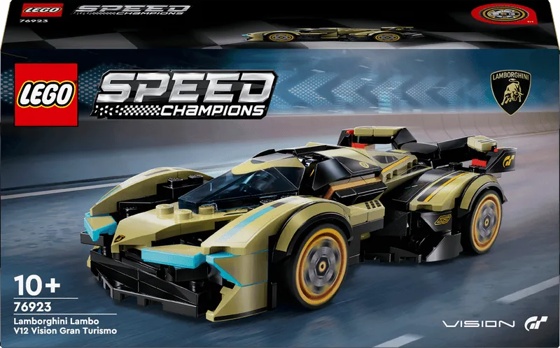 LEGO Lamborghini V12 Vision GT 76923 Speedchampions LEGO SPEEDCHAMPIONS @ 2TTOYS | Official LEGO shop😊🥰 LEGO €. 22.99