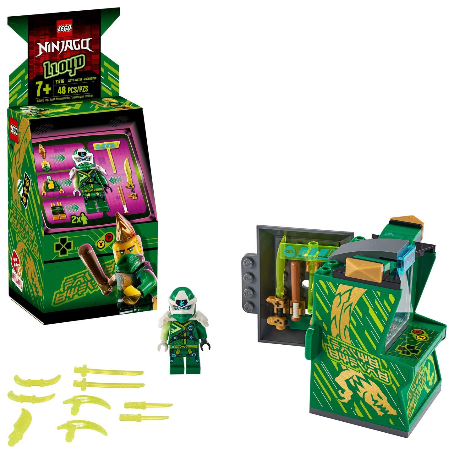 LEGO Lloyd Avatar - Arcade Pod 71716 Ninjago LEGO NINJAGO @ 2TTOYS | Official LEGO shop😊🥰 LEGO €. 12.99