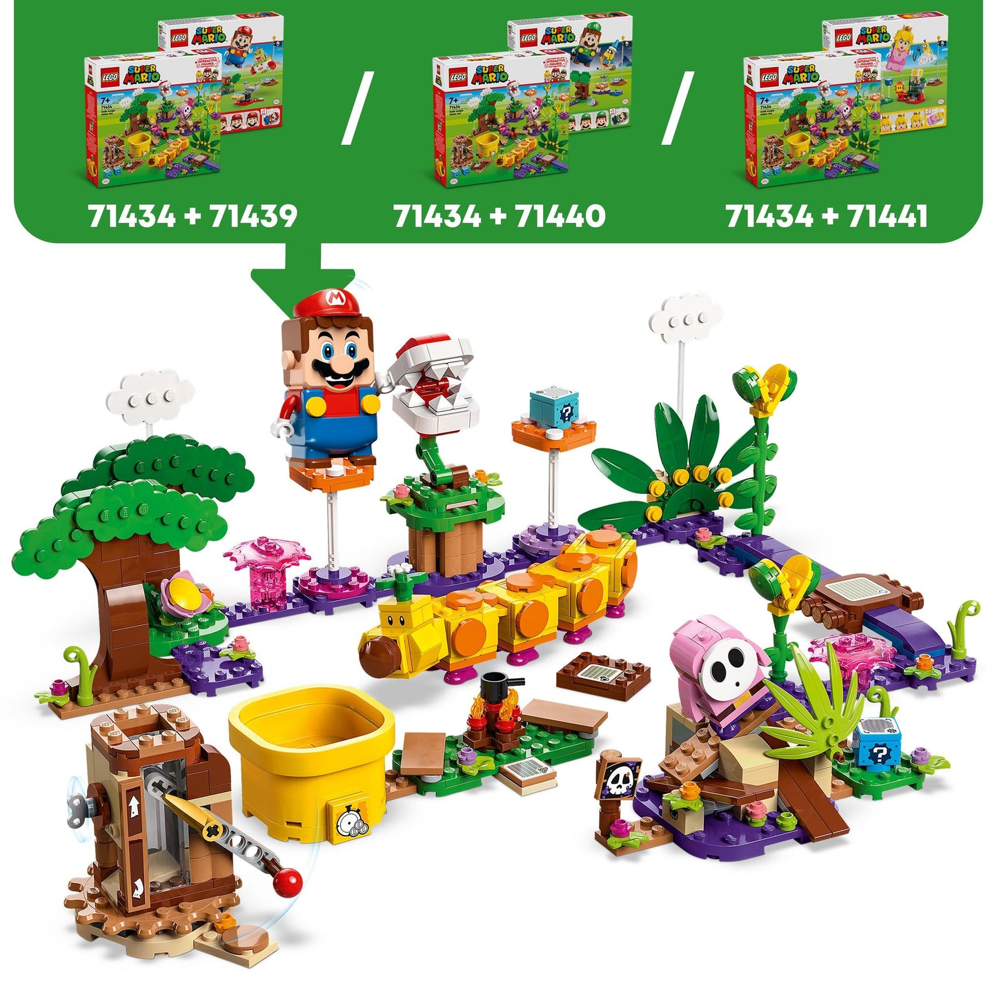 LEGO Makersset: Cassismoeras 71434 Supermario LEGO SUPERMARIO @ 2TTOYS | Official LEGO shop😊🥰 LEGO €. 54.99