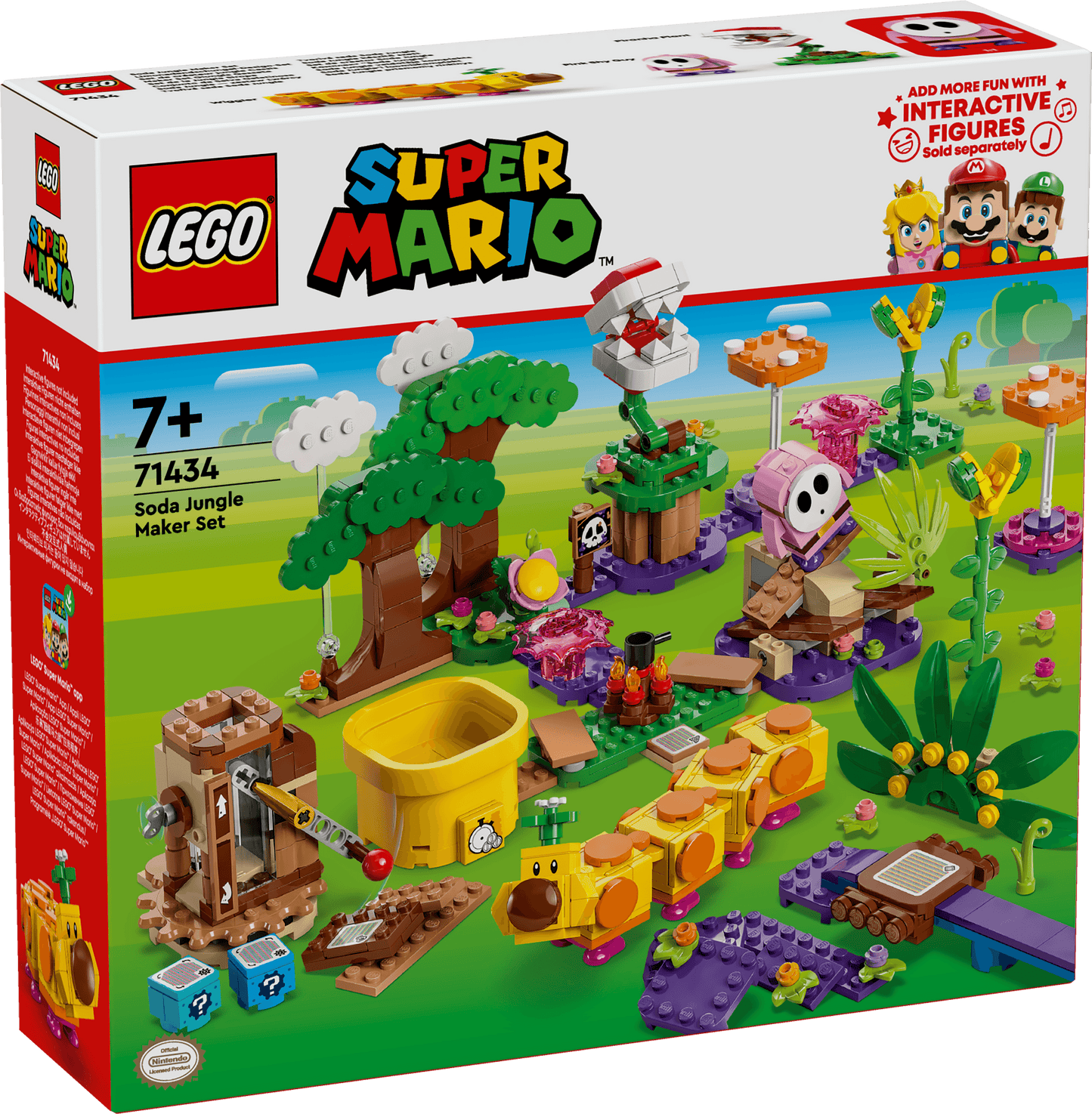 LEGO Makersset: Cassismoeras 71434 Supermario LEGO SUPERMARIO @ 2TTOYS | Official LEGO shop😊🥰 LEGO €. 54.99