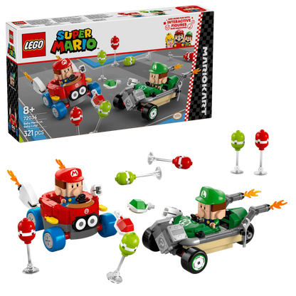 LEGO Mario Kart – Baby Mario vs. Baby Luigi 72034 SuperMario LEGO SUPERMARIO @ 2TTOYS | Official LEGO shop😊🥰 LEGO €. 25.49