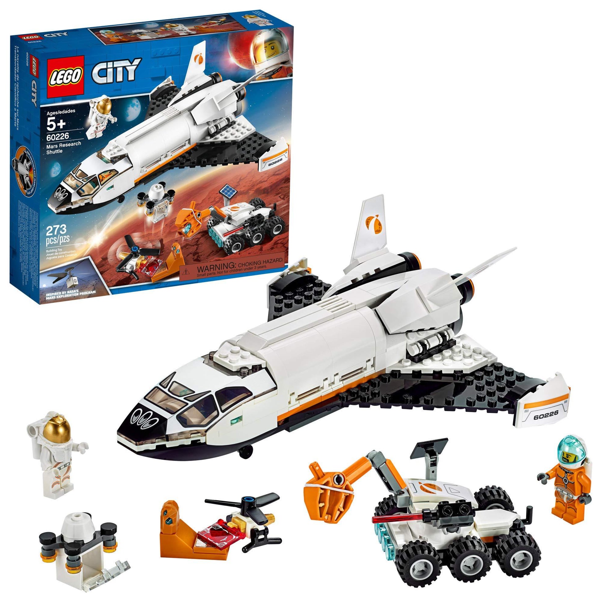 LEGO Mars Research Shuttle 60226 City LEGO CITY RUIMTEVAART @ 2TTOYS | Official LEGO shop😊🥰 LEGO €. 59.99