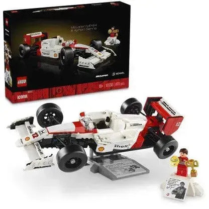 LEGO McLaren MP4/4 en Ayrton Senna 10330 Icons LEGO Icons @ 2TTOYS | Official LEGO shop😊🥰 LEGO €. 67.49