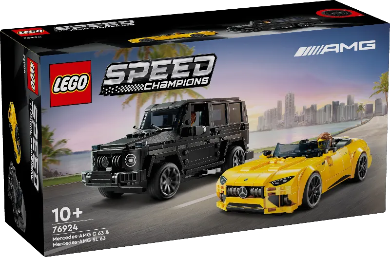 LEGO Mercedes-AMG GT Roadster 2024 & AMG G 63 76924 Speedchampions LEGO SPEEDCHAMPIONS @ 2TTOYS | Official LEGO shop😊🥰 LEGO €. 42.49