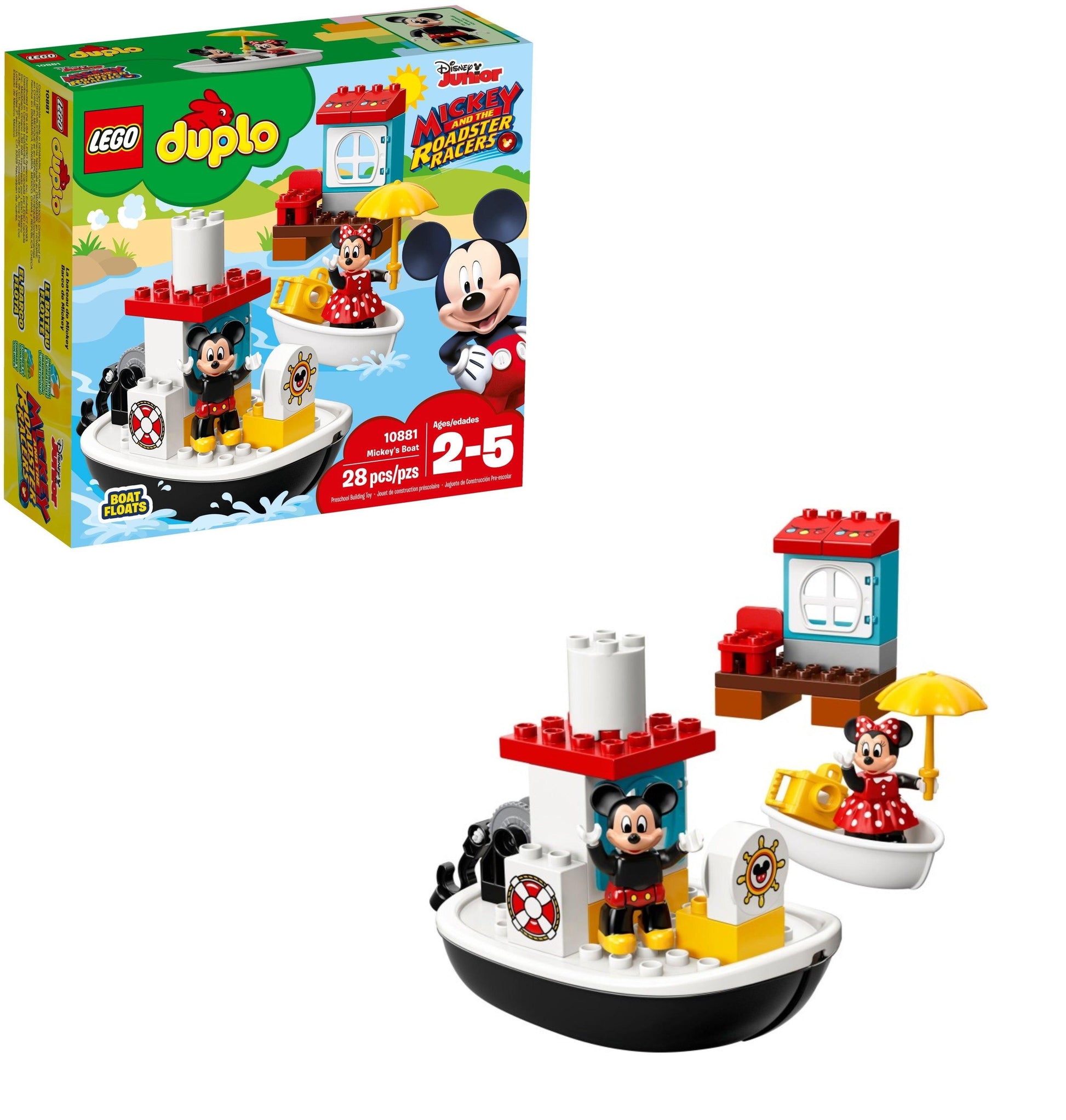 LEGO Mickey's boot 10881 DUPLO LEGO DUPLO MICKEY MOUSE @ 2TTOYS | Official LEGO shop😊🥰 LEGO €. 19.99