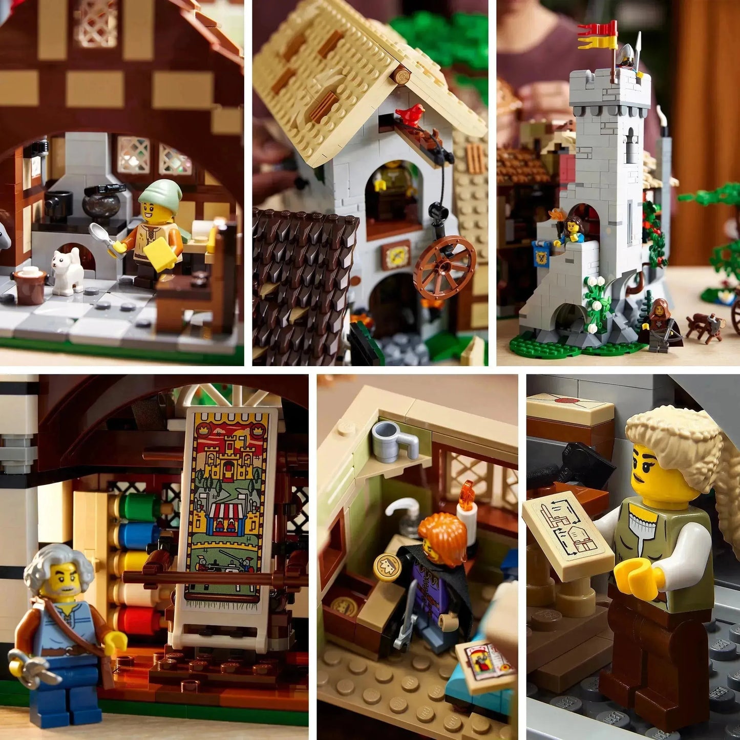 LEGO Middeleeuws stadsplein 10332 Icons LEGO ICONS @ 2TTOYS | Official LEGO shop😊🥰 LEGO €. 229.99