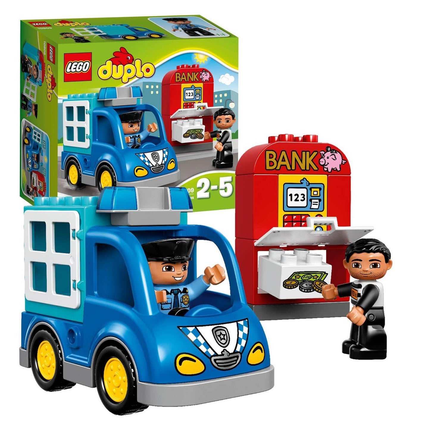 LEGO Mijn eerste Duplo Politie auto 10809 DUPLO LEGO DUPLO @ 2TTOYS LEGO €. 13.49