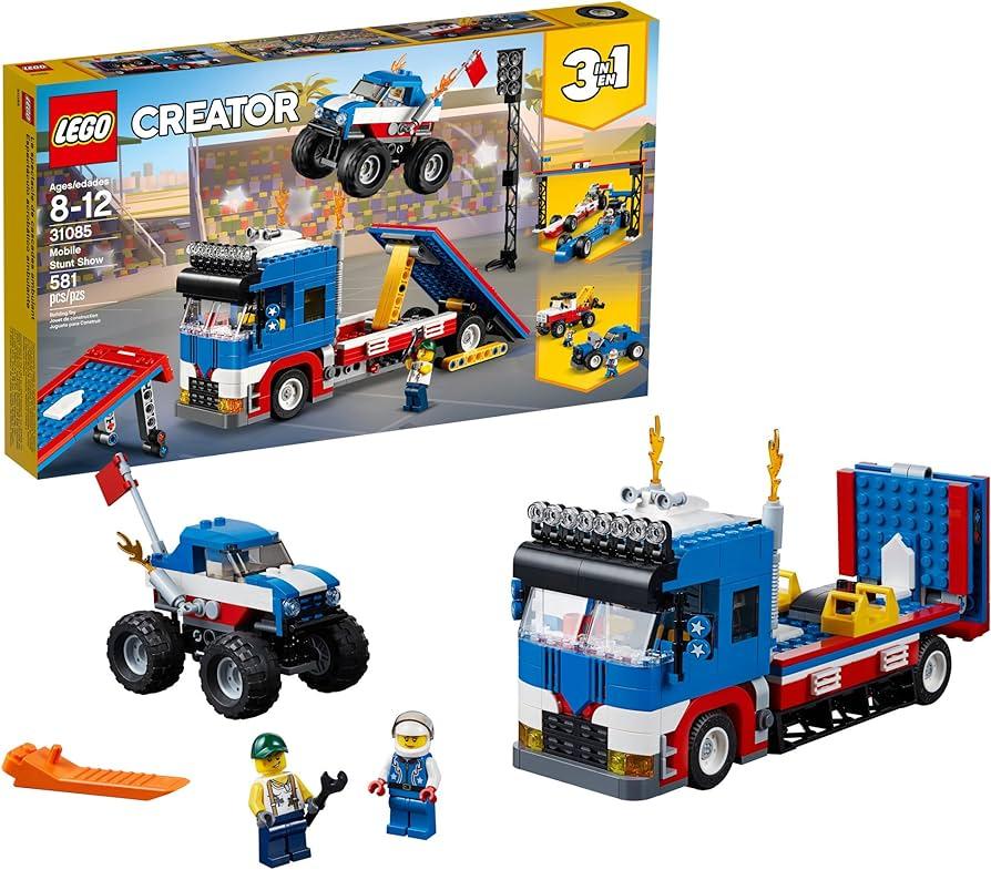 LEGO Mobiele Stunstshow met Monstertruck 31085 Creator 3-in-1 LEGO CITY STUNTZ @ 2TTOYS LEGO €. 39.99