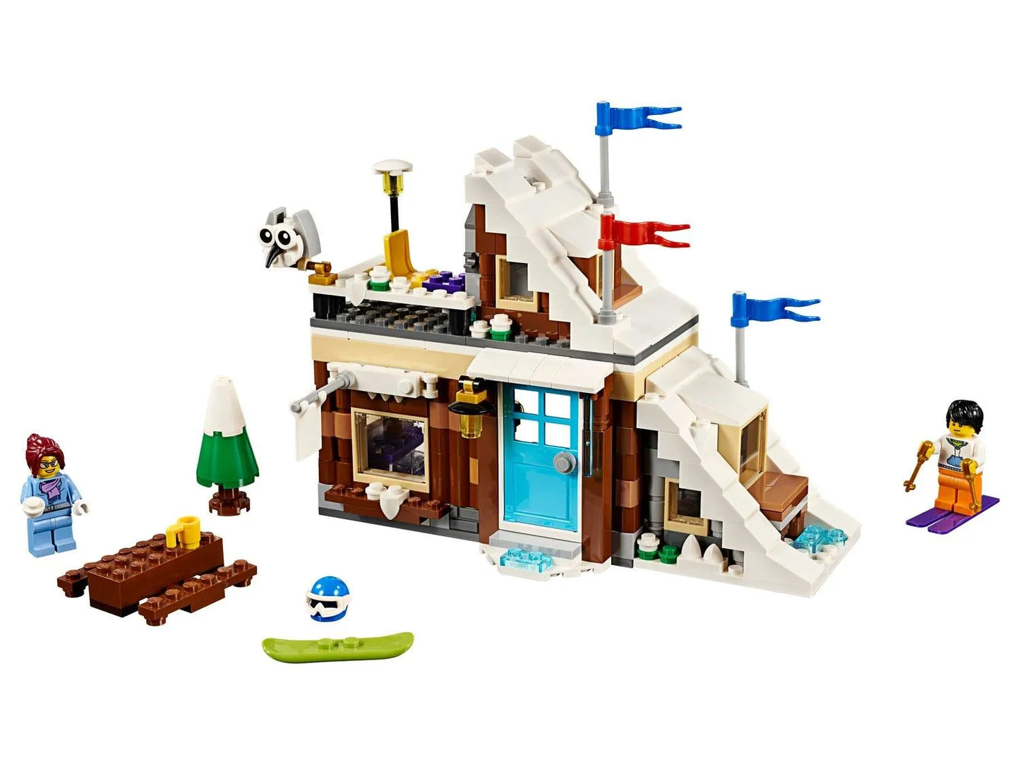 LEGO Modulaire Wintersport Ski hut 31080 Creator 3-in-1 LEGO CREATOR @ 2TTOYS | Official LEGO shop😊🥰 LEGO €. 39.99