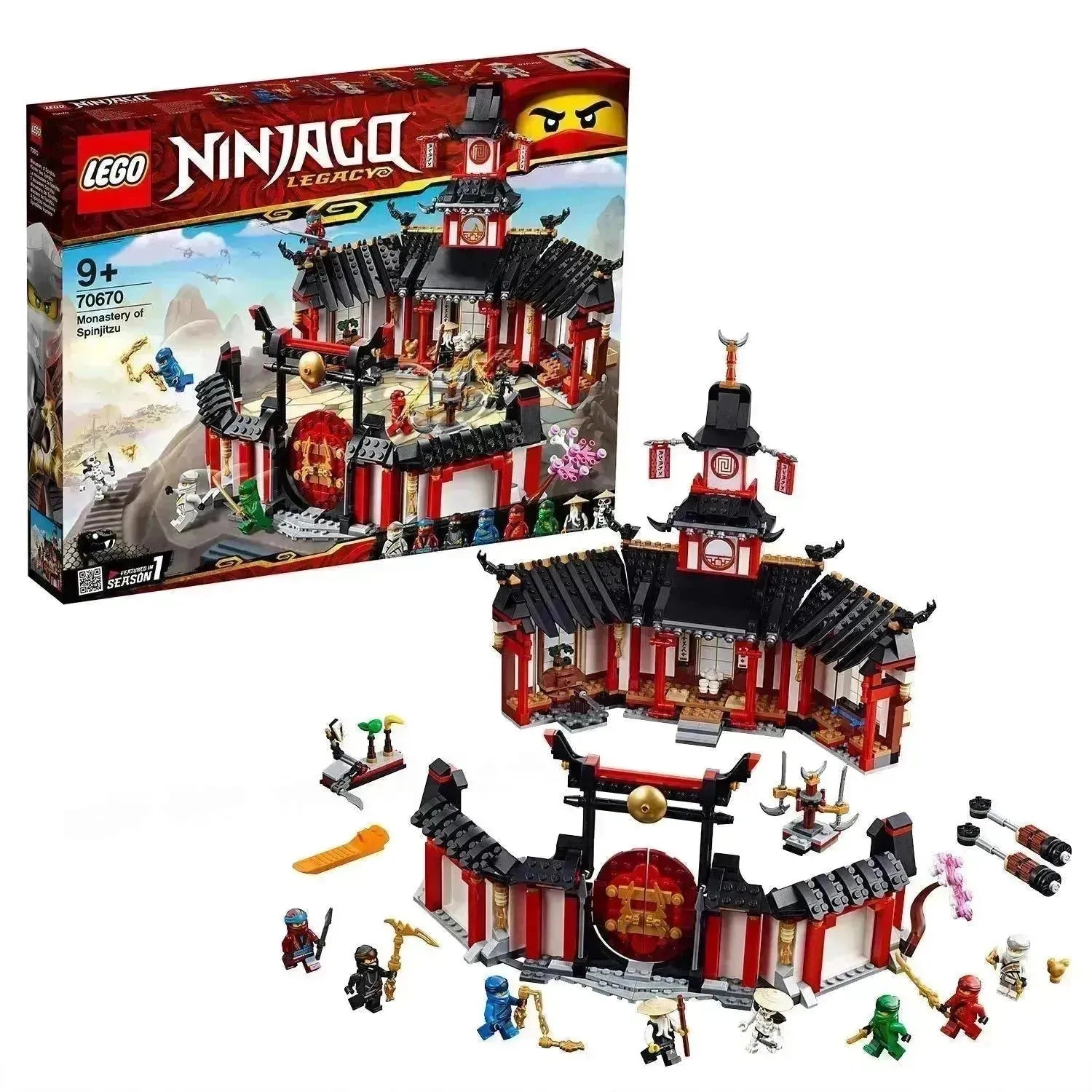 LEGO Monastery of Spinjitzu 70670 Ninjago LEGO NINJAGO @ 2TTOYS | Official LEGO shop😊🥰 LEGO €. 84.99