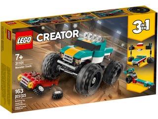 LEGO Monster Truck voor stunts 31101 Creator 3-in-1 LEGO CREATOR @ 2TTOYS LEGO €. 9.99