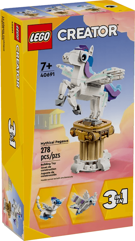 LEGO Mytische Pegasus 40691 Creator LEGO CREATOR 3 IN 1 @ 2TTOYS | Official LEGO shop😊🥰 LEGO €. 19.99