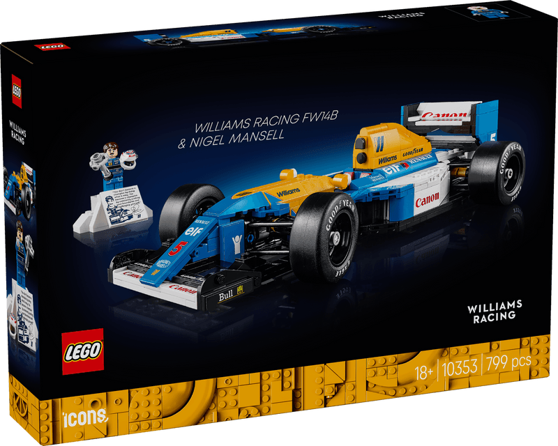 LEGO Nigel Mansell's F1 car 10353 Icons @ 2TTOYS | Official LEGO shop😊🥰 2TTOYS | Official LEGO shop😊🥰 €. 67.98