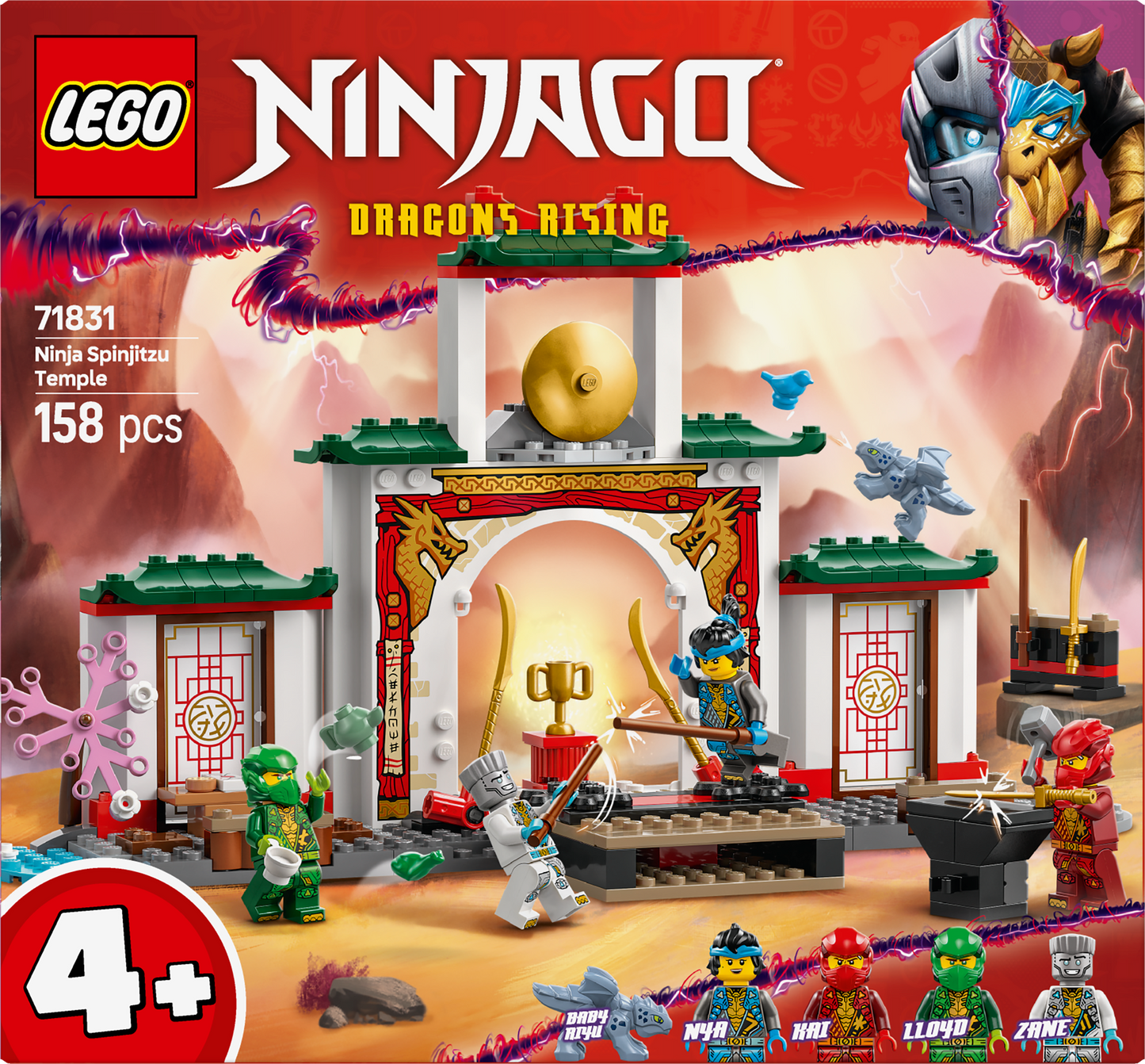 LEGO Ninja Spinjitzu Tempel 71831 Ninjago (Pre-Order: januari 2025) @ 2TTOYS | Official LEGO shop😊🥰 2TTOYS | Official LEGO shop😊🥰 €. 33.99