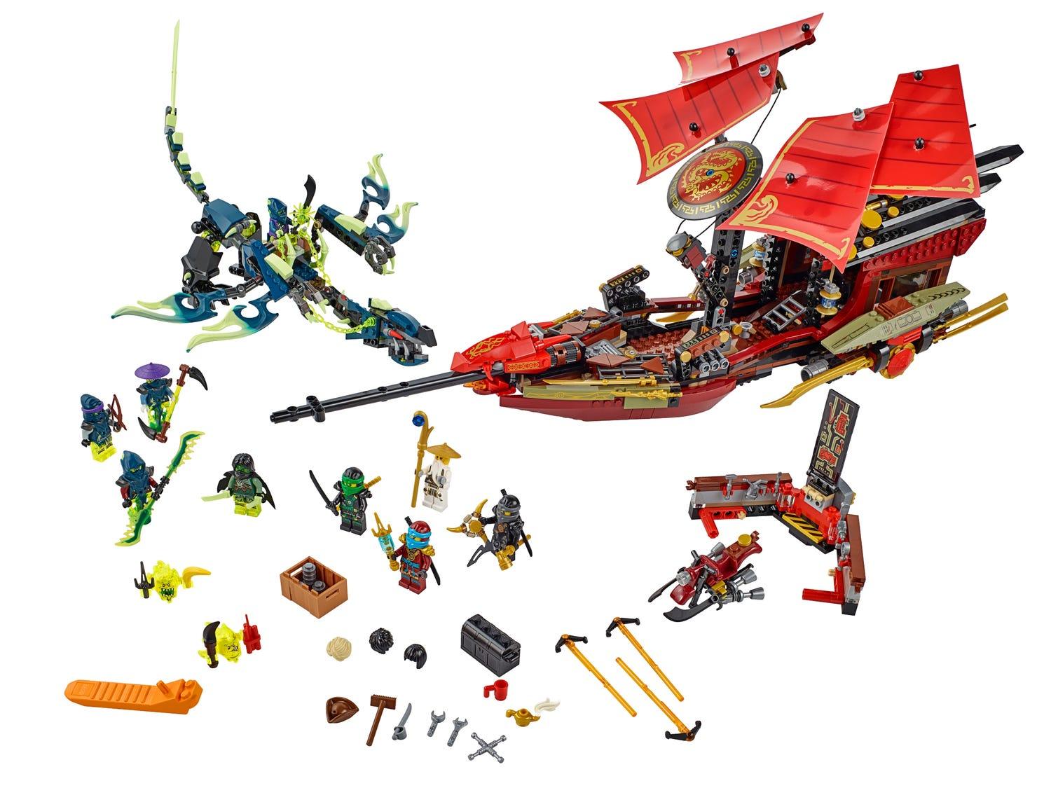 LEGO Ninjago super Destiny's Bounty 70738 Ninjago LEGO NINJAGO @ 2TTOYS LEGO €. 149.98