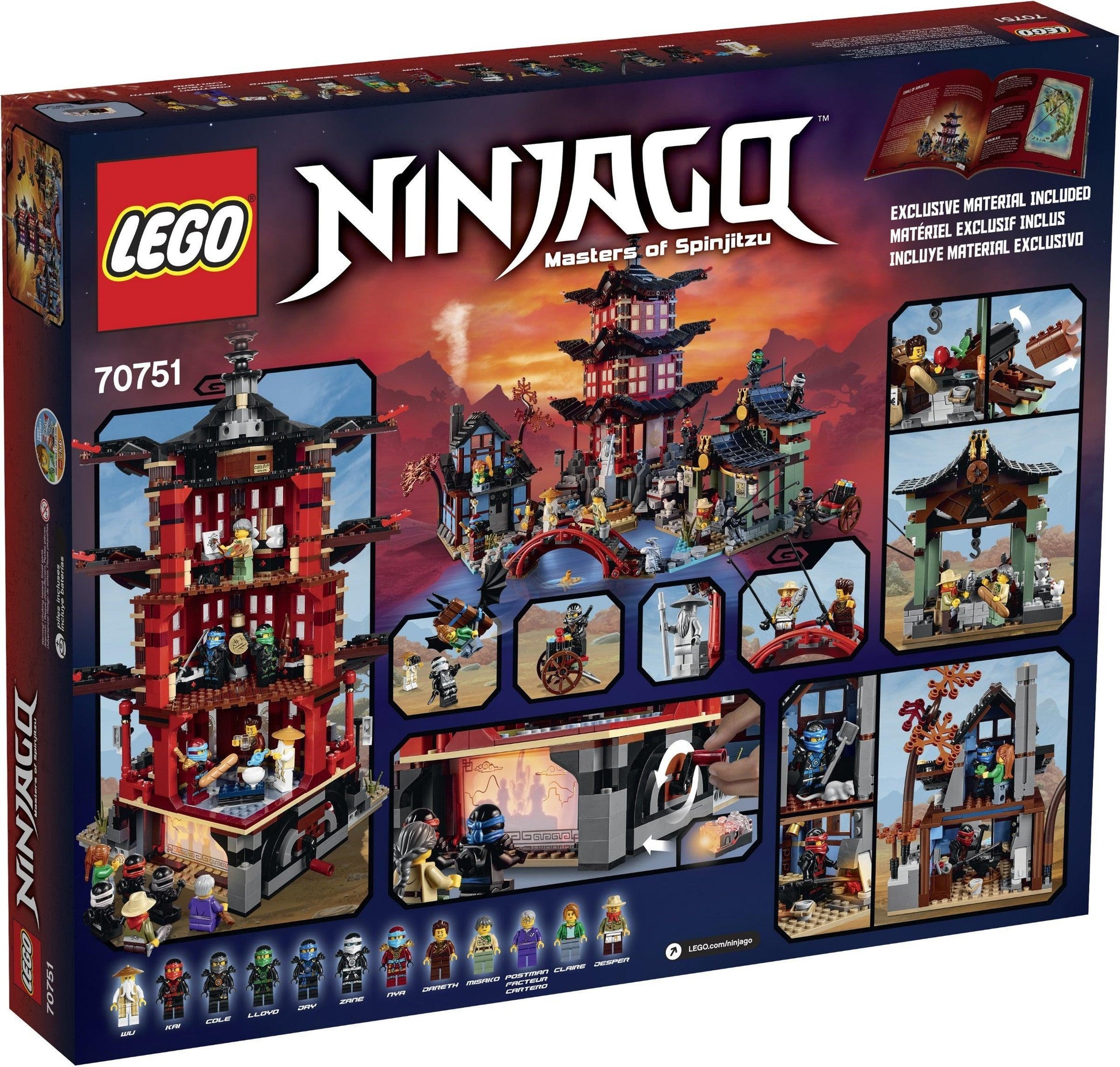 LEGO Ninjago Tempel van Airjitzu 70751 Ninjago LEGO NINJAGO @ 2TTOYS LEGO €. 389.98