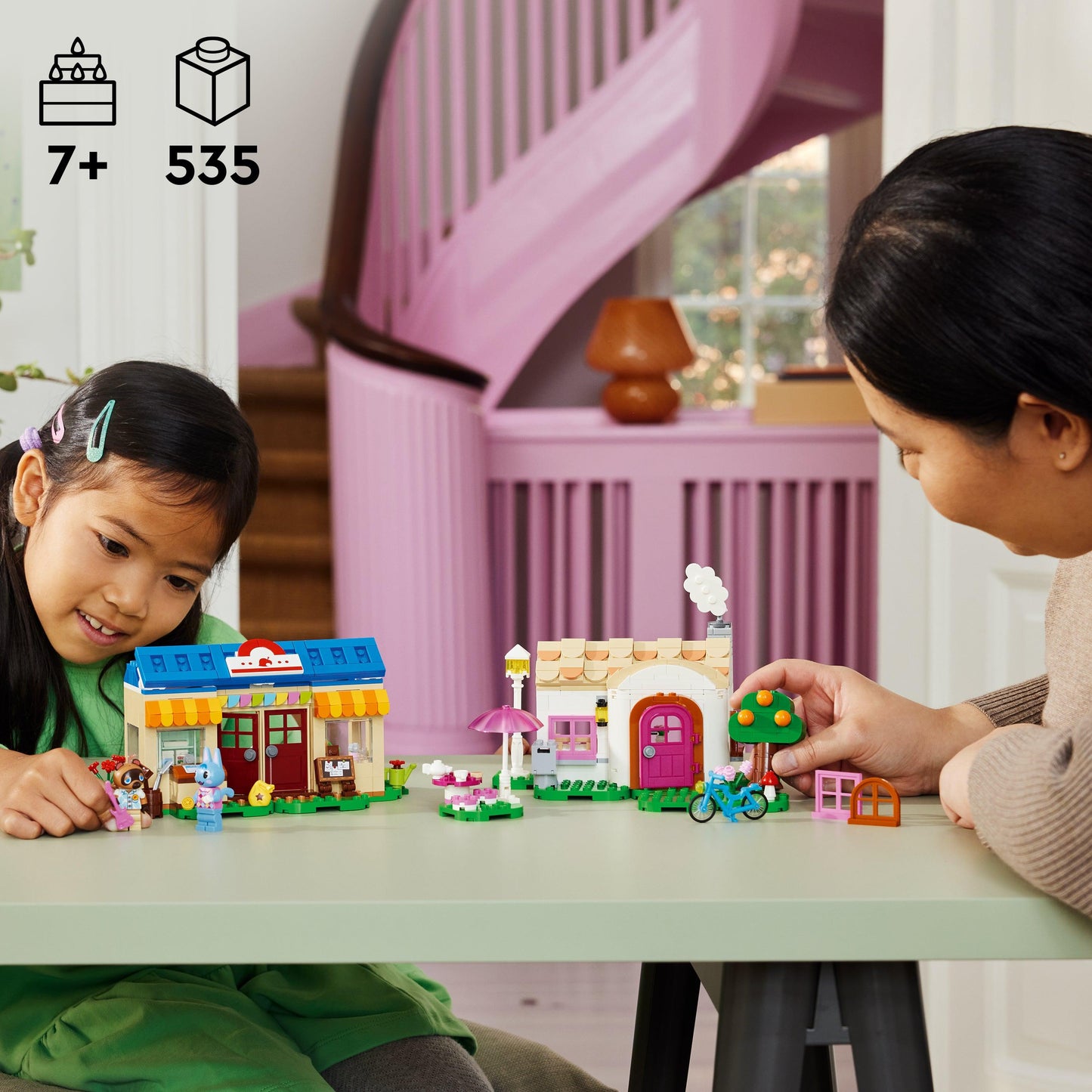 LEGO Nooks hoek en Rosies huis 77050 Animal Crossing LEGO ANIMAL CROSSING @ 2TTOYS LEGO €. 62.99