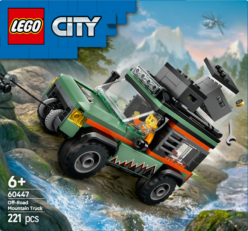 LEGO Off-Road Berg voertuig 60447 City (Pre-Order: januari 2025) LEGO CREATOR @ 2TTOYS | Official LEGO shop😊🥰 LEGO €. 16.99