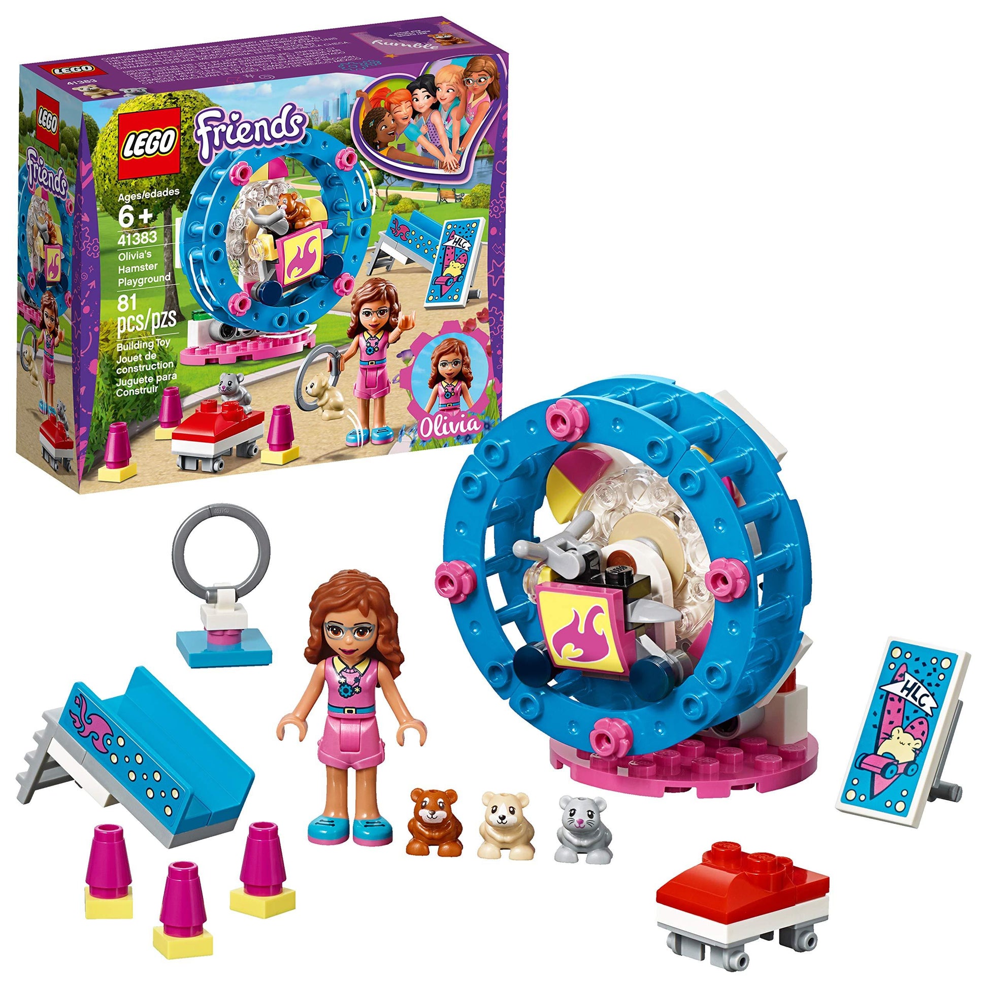 LEGO Olivia's Hamster speelplaats 41383 Friends LEGO FRIENDS @ 2TTOYS LEGO €. 6.99