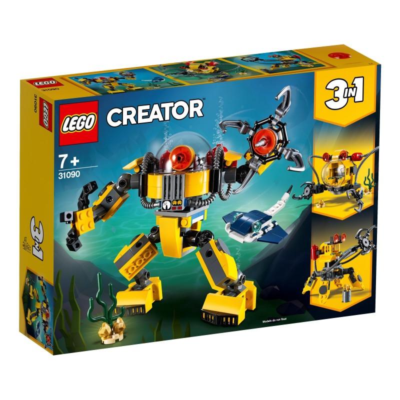 LEGO Onderwater robot 31090 Creator 3-in-1 LEGO CREATOR @ 2TTOYS LEGO €. 19.99