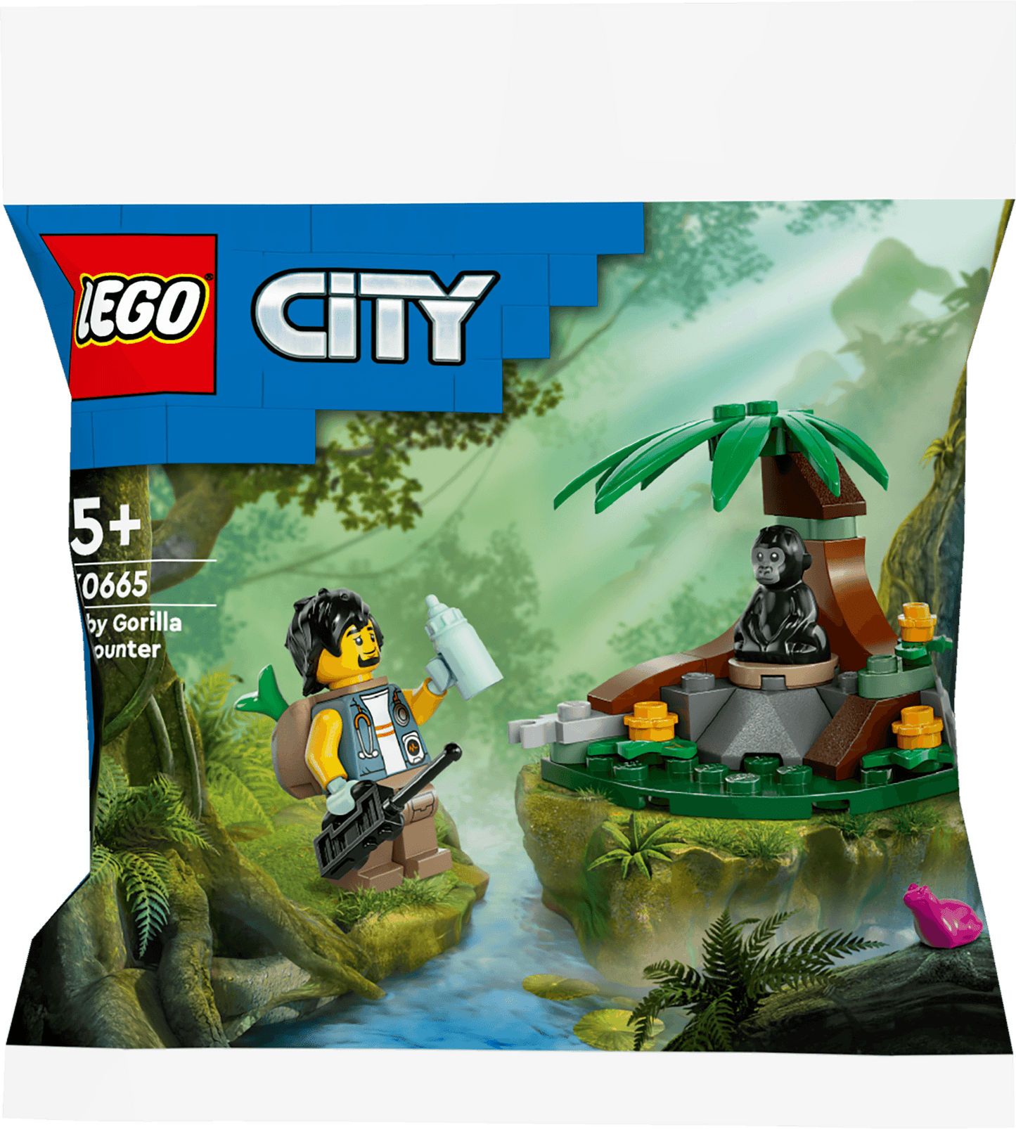 LEGO Ontmoeting met de babygorilla 30665 City LEGO CITY @ 2TTOYS | Official LEGO shop😊🥰 LEGO €. 3.49