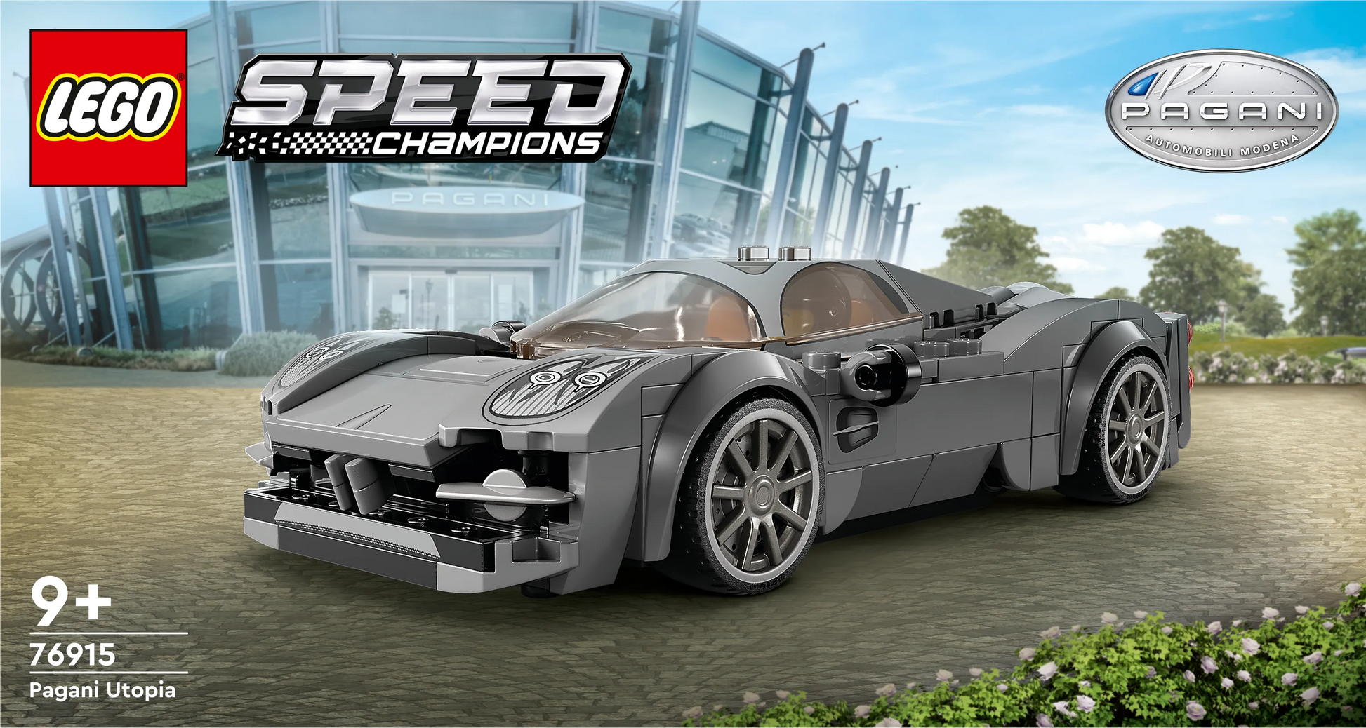 LEGO Pagani Utopia 76915 Speedchampions LEGO SPEEDCHAMPIONS @ 2TTOYS | Official LEGO shop😊🥰 LEGO €. 20.99