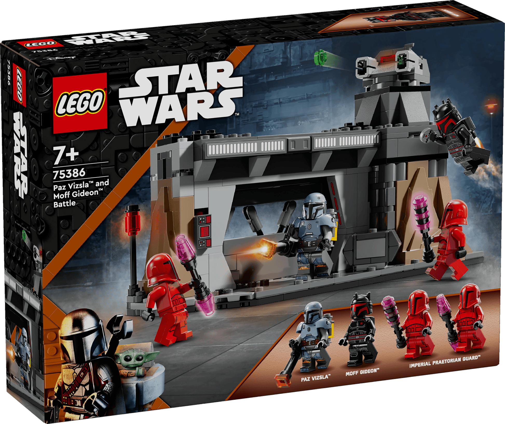 LEGO Paz Vizsla™ en Moff Gideon™ duel 75386 StarWars (Pre-Order: verwacht juni) LEGO STARWARS @ 2TTOYS LEGO €. 33.99