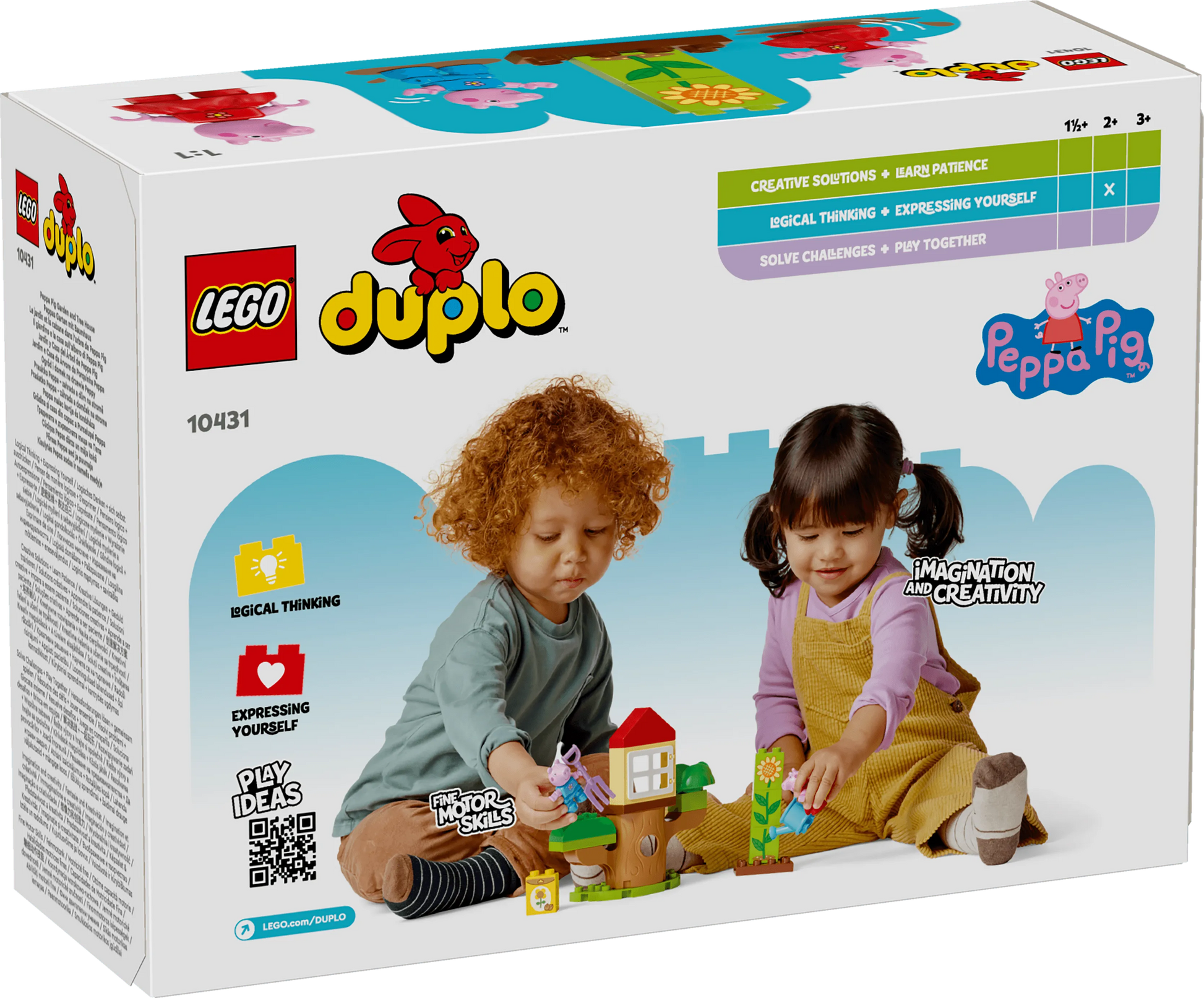 LEGO Peppa Big tuin en boomhut 10431 DUPLO LEGO DUPLO @ 2TTOYS | Official LEGO shop😊🥰 LEGO €. 16.99