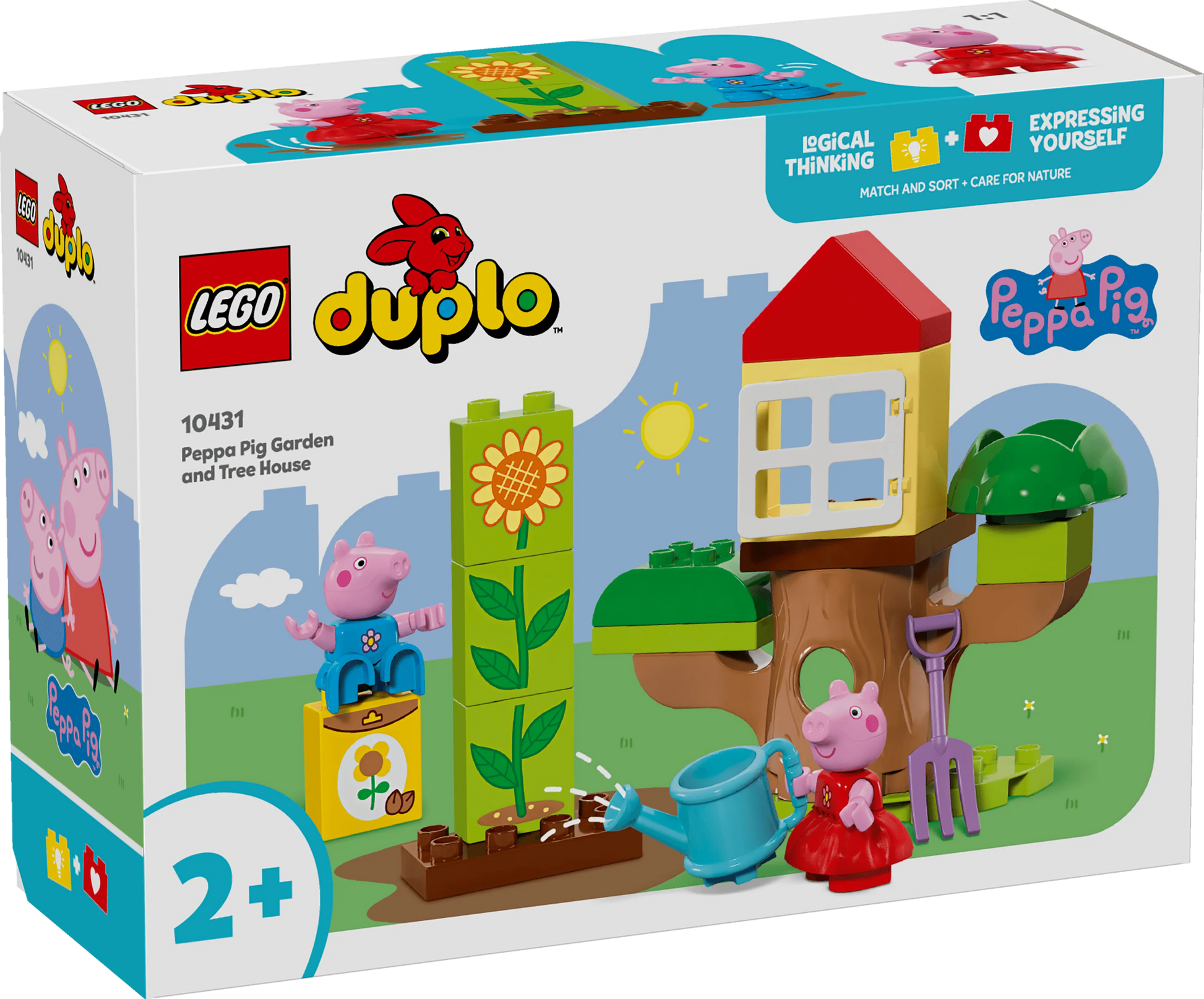 LEGO Peppa Big tuin en boomhut 10431 DUPLO LEGO DUPLO @ 2TTOYS | Official LEGO shop😊🥰 LEGO €. 16.99