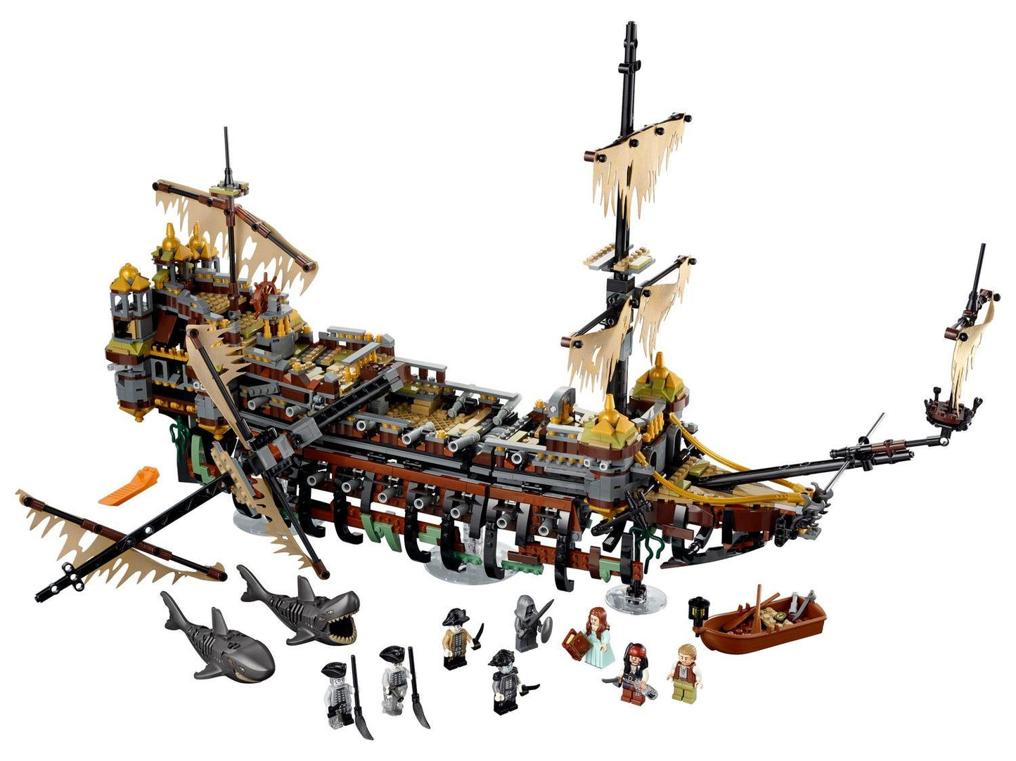 LEGO Pirates Of The Caribbean piraten schip De Stille Mary 71042 Disney LEGO CREATOR EXPERT @ 2TTOYS LEGO €. 349.99