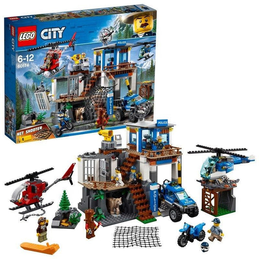 LEGO Politie Bureau op de berg. Met helikopters 60174 City LEGO CITY @ 2TTOYS | Official LEGO shop😊🥰 LEGO €. 89.99