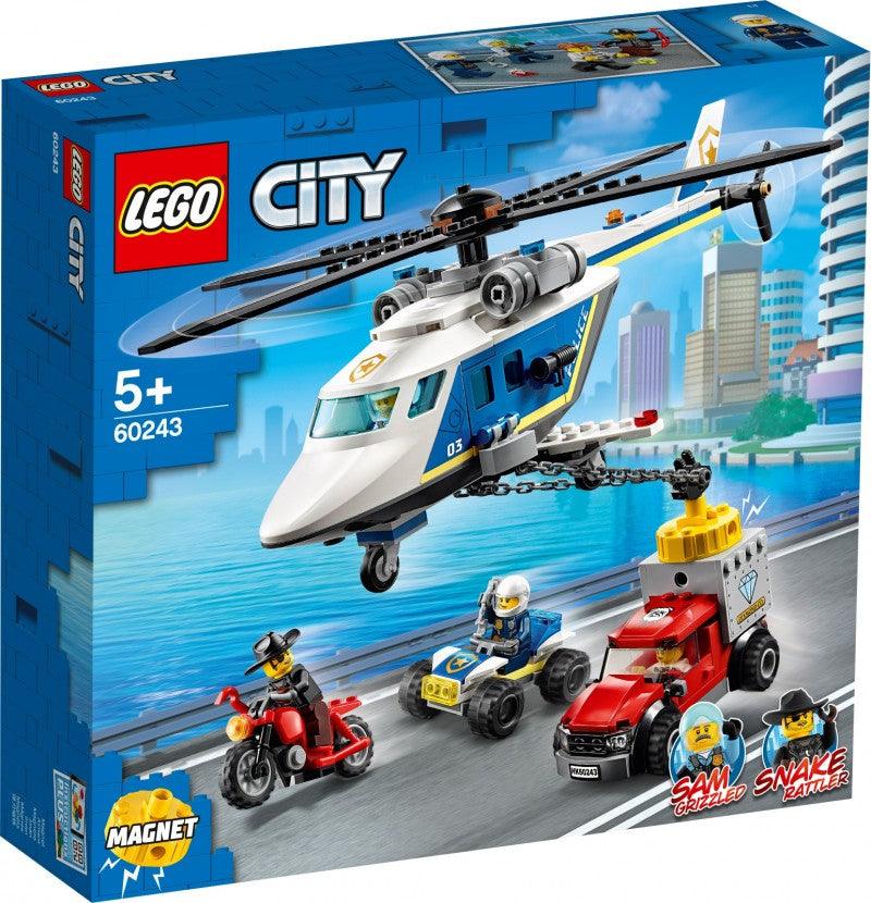 LEGO Politie Helikopter achtervolging 60243 City LEGO CITY POLITIE @ 2TTOYS LEGO €. 22.49