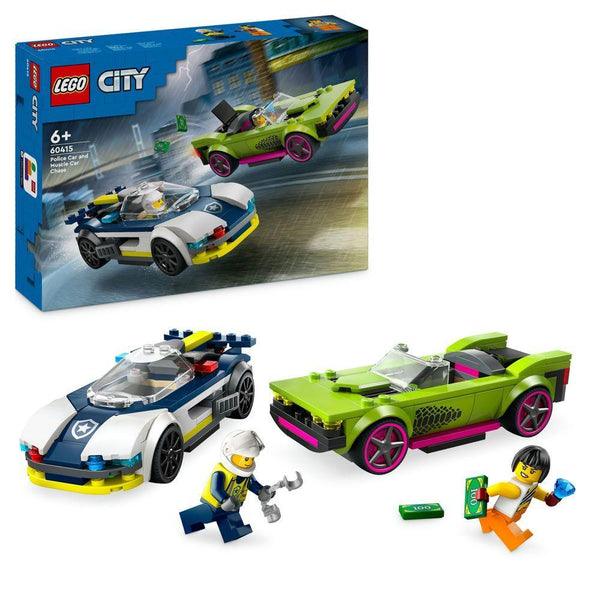 LEGO Politieauto en Muscle Car-achtervolging 60415 City LEGO FRIENDS @ 2TTOYS | Official LEGO shop😊🥰 LEGO €. 16.49