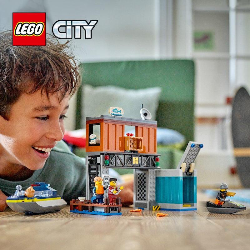 LEGO Politiespeedboot en boevenschuilplaats 60417 City LEGO CITY @ 2TTOYS | Official LEGO shop😊🥰 LEGO €. 32.49