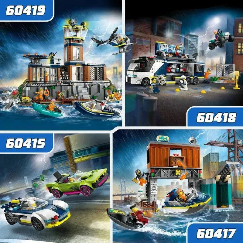 LEGO Politiewagen met laboratorium 60418 City LEGO CITY @ 2TTOYS | Official LEGO shop😊🥰 LEGO €. 46.48